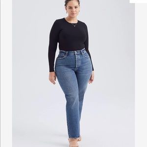ABERCROMBIE Curve Love Dad Jeans